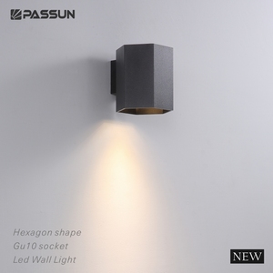 Interior tienda Hotel hogar aluminio cuadrado downlight GU10 zócalo Hexagonal lámpara carcasa techo - Product Image 6
