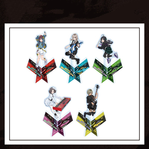 Figura de Anime Japonés ACG, Banda de Chicas Cry GBC, Soporte Acrílico, Letrero Decorativo, Figura Llorona, Adorno Decorativo de Mesa - Product Image 1