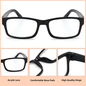 Hoge Kwaliteit Presbyopische Bril Lente Scharnieren Anti Blauw Licht Blokkerende Lezers Brillen Leesbril Voor Dames Mannen - Product Image 4