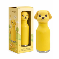 Botella de Agua Infantil de Acero Inoxidable 304 con Recubrimiento de Cobre, 20 oz, con Pajita de Animales, a Prueba de Fugas, Libre de BPA, Regalo Personalizado con Logotipo OEM, Regreso a Clases