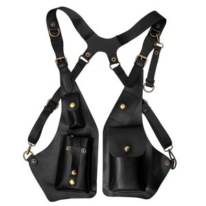 Nuova Borsa a <span class=keywords><strong>Tracolla</strong></span> Retrò in Pelle PU Impermeabile per <span class=keywords><strong>Uomo</strong></span> e Donna, Stile Gilet, Ideale per la Fiera di Canton - Product Image 1