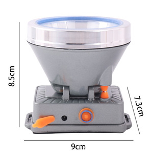 Ip65 không thấm nước LED khai thác mỏ đèn pha đèn pin ánh sáng mạnh mẽ có thể sạc lại USB cắm trại và câu cá đầu ánh sáng - Product Image 3