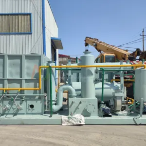 Petite huile de pyrolyse de distillateur à la machine de recyclage d'huile usagée diesel