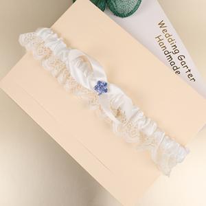 <span class=keywords><strong>Jarretière</strong></span> de mariée en dentelle LOWOSAIWOR, faite à la main, origine Chine, source transfrontalière européenne et américaine, <span class=keywords><strong>jarretière</strong></span> de mariage pour la mariée - Product Image 1