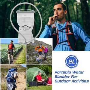 Bolsa de Hidratación de 2L, Depósito de Agua a Prueba de Fugas, Bolsa de Almacenamiento de Agua para Mochila de Hidratación, para Ciclismo y Senderismo - Product Image 4