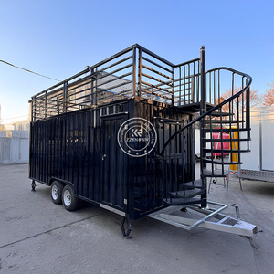 Tùy chỉnh 5.5m <span class=keywords><strong>container</strong></span> bar sân thượng sử dụng bia cà phê thực phẩm kiốt nhà bếp nhà di động nhà để bán - Product Image 2
