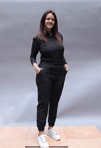 ชุดยูนิฟอร์มสตรีสำหรับนักวิ่ง,ชุดพยาบาลชุดดูแลดูแลง่ายป้องกันริ้วรอยชุดเครื่องแบบงานพยาบาล - Product Image 3