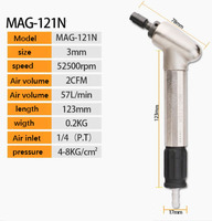 Ponceuse pneumatique de précision 140MM/165mm/185mm de haute qualité à prix compétitif, garantie 3 ans, personnalisable OEM