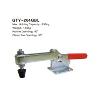 Pince de maintien horizontale à base renforcée GTY-204GBL, pince de pression à haute résistance pour ligne de production en série