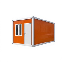 Maison conteneur démontable 20ft 40ft, structure en acier modulaire préfabriquée, bureau de chantier et dortoir pour projets EPC