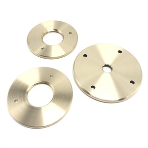 Mecanizado <span class=keywords><strong>CNC</strong></span> de latón de alta calidad personalizado, varios tamaños, servicio de diseño de moda para colgar pantallas de latón, acero inoxidable - Product Image 3