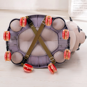 Sillón Infantil de Peluche <span class=keywords><strong>con</strong></span> Cuatro Diseños, Asiento de Peluche Convertible para Niños de 4 a 8 Meses, Juego de Mesa y Silla de Aprendizaje para Niños <span class=keywords><strong>con</strong></span> Ruedas - Product Image 4