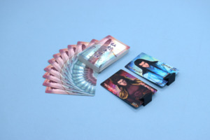 <span class=keywords><strong>Carte</strong></span> da Gioco Personalizzate a Tema Xianxia, <span class=keywords><strong>Carte</strong></span> Olografiche, Set da Poker Collezionabile OEM - Product Image 4