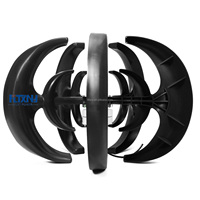 Mini éolienne 100w 200w 300w Générateur éolien 12v Générateur éolien vertical 500w 24v Énergie gratuite