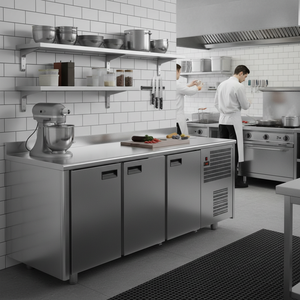 Congelador Industrial Refrigerado por Aire S2000 Serie 600, Mueble Refrigerado de Tres Puertas - Product Image 3