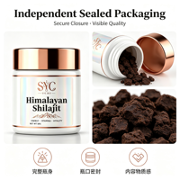SYC OEM Shilajit de l'Himalaya et Acide Fulvique avec plus de 85 Oligo-éléments pour le Soutien de l'Énergie et de la Vitalité, Supplément Naturel pour Adultes, Bouteille de 50g