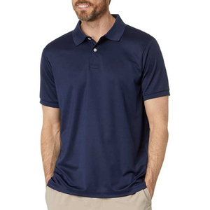 Chemise moderne slim fit pour homme, en polyester/coton tricoté de qualité supérieure, séchage rapide, manches courtes, silhouette cintrée, respirante - Product Image 5