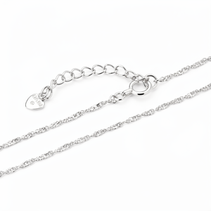 Smooth Ripple Textured White Pt950 Slim Wrist Cord With Wave Segments For Daily Female <b>Stack</b> Lightweight Platinum Wrist Trinket - Product Image 1