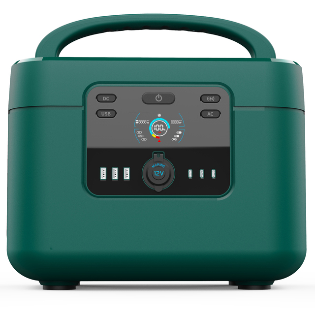 Solar Power Generator Energy Storage Battery 600w 1200w 2000w 3000w Pure Sine Wave Lifepo4 Battery Portable Power Station