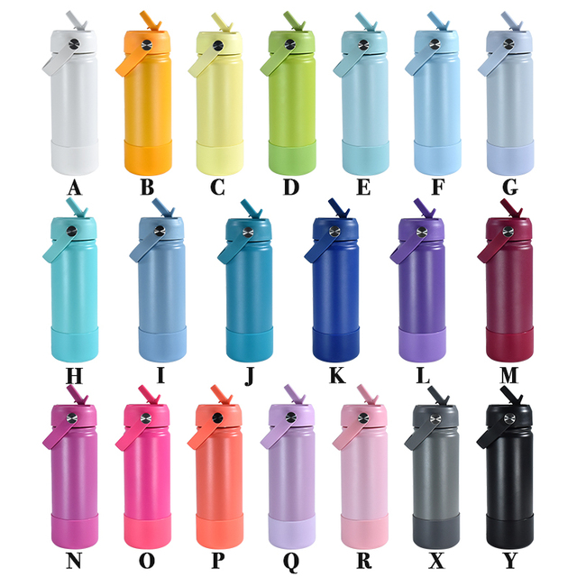 18oz 32oz Portable Outdoor Sports Water Bottle Stainless Steel Vacuum Insulated Flask Sippy Drinking Bottle