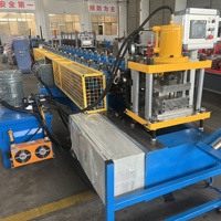 Power Station Factory Electrical Wiring Project Southeast Asia Galvanized Steel W Shape Ladder Cable Tray Roll Forming Machine