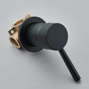 Robinet intégré interrupteur en laiton mitigeur dissimulé bifonctionnel chaud froid vanne <span class=keywords><strong>de</strong></span> contrôle salle <span class=keywords><strong>de</strong></span> bain robinet <span class=keywords><strong>d</strong></span>'eau <span class=keywords><strong>douche</strong></span> vanne <span class=keywords><strong>de</strong></span> <span class=keywords><strong>d</strong></span>érivation - Product Image 4
