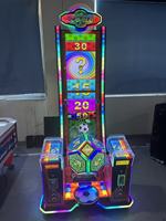 Heißer Verkauf: Münzbetriebener Fußball-Würfelspiel-Ticket-Einlöse-Arcade-Automat aus Kunststoff für Vergnügungsparks und Spielhallen