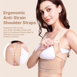 Correcteur <span class=keywords><strong>de</strong></span> posture réglable et respirant anti-cyphose pour hommes, femmes et enfants – Soutien dorsal fin pour l'été - Product Image 6