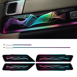 Kit d'éclairage d'ambiance intérieur personnalisé pour Land Rover Range Rover Vogue, lampe d'ambiance LED pour tableau de bord et portières, fabrication d'usine - Product Image 1