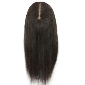 Doreen — toupet de cheveux naturels brésiliens pour femmes, à Base de soie, non traités, 100% vierge, bon marché, livraison rapide