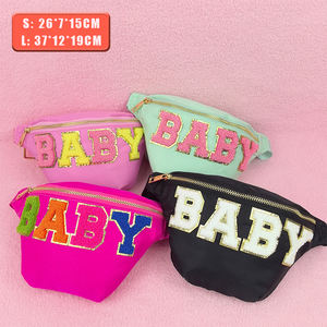 Personnalisable S/L Jeux Transparent PVC Ceinture Sac Mignon Nylon Fermeture Éclair Stock Multi Couleurs Taille Sacs Sling Fanny Pack Filles - Product Image 1