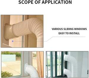 Acoplador <span class=keywords><strong>de</strong></span> Manguera <span class=keywords><strong>de</strong></span> Escape <span class=keywords><strong>de</strong></span> Plástico ABS Portátil <span class=keywords><strong>de</strong></span> 5.9 Pulgadas, <span class=keywords><strong>Placa</strong></span> <span class=keywords><strong>de</strong></span> Sellado <span class=keywords><strong>de</strong></span> Ventana para <span class=keywords><strong>Aire</strong></span> <span class=keywords><strong>Acondicionado</strong></span> <span class=keywords><strong>de</strong></span> Uso Doméstico <span class=keywords><strong>de</strong></span> Sun - Product Image 5