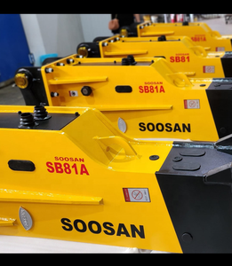 Para martillo hidráulico a gran escala Soosan SB81A para accesorios de excavadora Rueda compacta sobre orugas retroexcavadoras empresas de construcción - Product Image 2