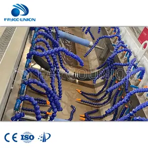 Faygo birliği 1-4 PVC boru üretim hattı otomatik çift vidalı ekstrüzyon ekipmanı