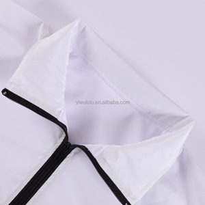 Vestes Personnalisées en Nylon Léger pour Hommes Veste Coupe-Vent Imperméable à Capuche Fermeture Éclair Coupe-Vent - Product Image 3