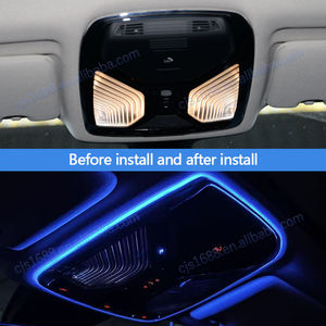 Lampe à bande LED pour éclairage ambiant de plafond de voiture, colorée, pour BMW Série 3 4 5 6 7 X3 X4 X5 X6 X7, amélioration de l'éclairage intérieur automobile - Product Image 2