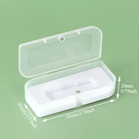 Estuche USB de plástico YUZMEI con espuma, cierre personalizado y magnético, soporte para tarjetas de memoria USB, estuche para Pendrive, embalaje de unidad Flash