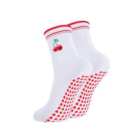 Chaussettes de sport personnalisées avec logo, en Spandex/Nylon/Coton, antidérapantes, respirantes, écologiques, avec logo numérique sur la semelle/le bord.