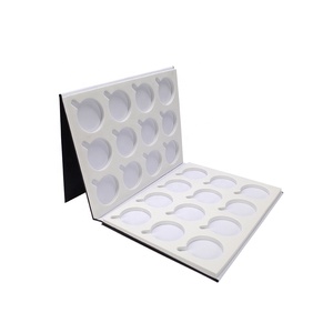 Kính mát kính hiển thị Kính mát kính hiển thị Kính mát kính hiển thị kính mát da PU kính hiển thị trường hợp kính mắt - Product Image 1