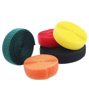 Bande auto-agrippante 100 % nylon à coudre, facile à utiliser, adhésive double face, certifiée OEKO-TEX100, pour fixation de canapé, couture de vêtements, bricolage - Product Image 1