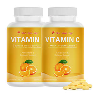 Tabletas Masticables <span class=keywords><strong>de</strong></span> <span class=keywords><strong>Vitamina</strong></span> <span class=keywords><strong>C</strong></span> - 500mg <span class=keywords><strong>de</strong></span> <span class=keywords><strong>Vitamina</strong></span> <span class=keywords><strong>C</strong></span> Amortiguada, Apoyo Inmunológico y Absorción Mejorada, Sabor Naranja, Vegano, Sin OMG - Product Image 2