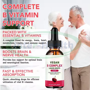 Ausreson OEM etiqueta vitamina <span class=keywords><strong>B12</strong></span> gotas líquidas suplemento vegano vitamina B6 <span class=keywords><strong>B12</strong></span> complejo de vitamina B líquido - Product Image 2