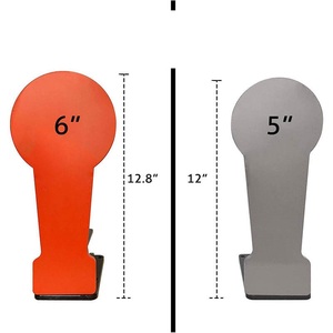 AutoResetting HeavyDuty Metal Marker Stand with Adjustable Angle Tripod Base for <b>Shooting</b> Practice Durable Steel Plate - Product Image 4