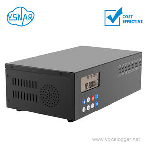 Grabadora de llamadas telefónicas independiente HDD de 16 canales con pantalla, dispositivo de registro de voz de Internet de 16 puertos para sistema de radio bidireccional e intercomunicador - Product Image 4