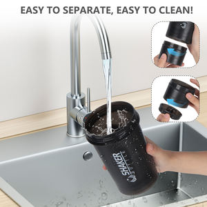 B30-0064 Amz Top Seller 2023 Nova Chegada Logotipo Personalizado 500ml Plástico Proteína Ginásio Água Agite Garrafa - Product Image 5