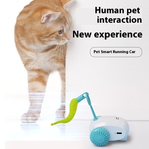 JiaBei Automatic <b>cat</b> <b>toy</b> <b>Cat</b> <b>toy</b> with butterfly feather wand Boredom buster for <b>cats</b> <b>Interactive</b> pet play device - Product Image 2