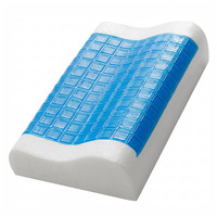 YUE RISE Hochwertiges Nackenstützkissen mit Konturdesign, Verstellbares Memory-Schaum-Gel-Bettkissen für Kühlenden Komfort