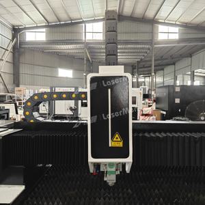 Máquina de Corte Láser Híbrida LaserMen-1325CF 1300x2500mm 2000W+180W Fibra CO2 CW-5200 con Enfriador de Agua - Product Image 6