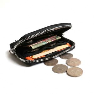 Simple Compact Zipper Card Coin <b>Purse</b> Clutch Bag for <b>Small</b> Items Carrying - Product Image 2