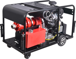 Bomba Centrífuga Tándem de Alta Presión a Gasolina para Riego Agrícola y Prevención de Incendios - Product Image 3